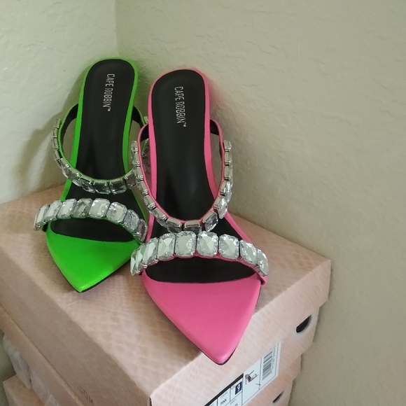 Brand New Slip on high heel shoes. - Picture 1 of 1